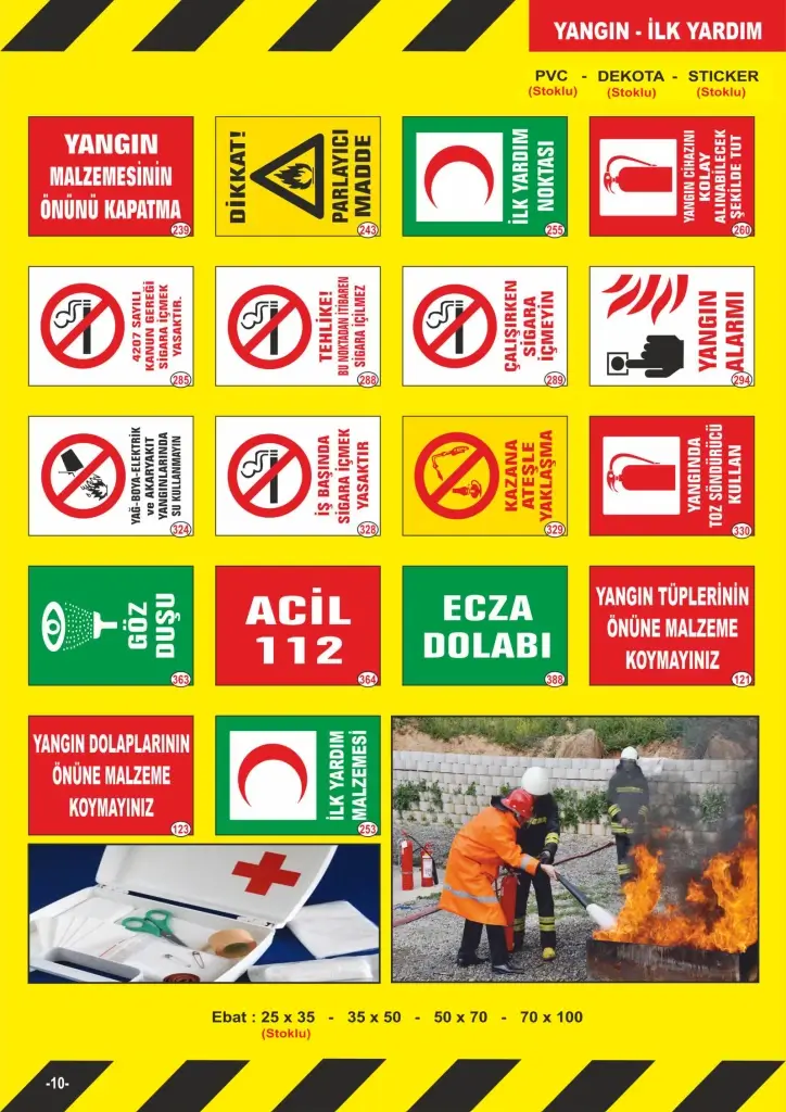 Fosforlu Yönlendirme Levhaları